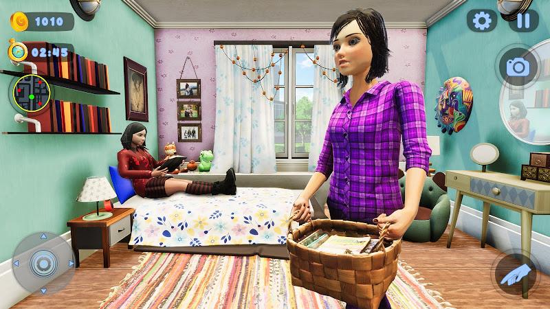 Virtual Mom Sim: Mother Game Captura de pantalla 4