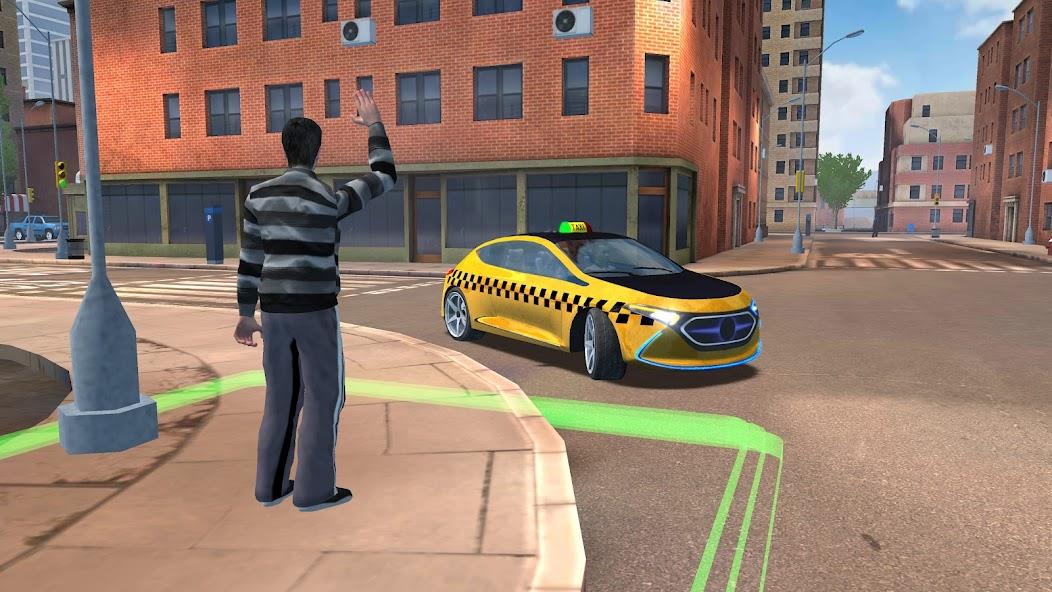 Taxi Sim 2022 Evolution Mod Captura de pantalla 4