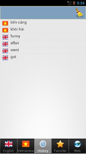Vietnamese dict Screenshot 3