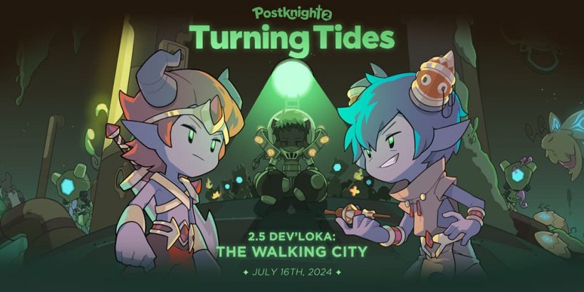 Dev'loka-update onthult Walking City in Postknight 2