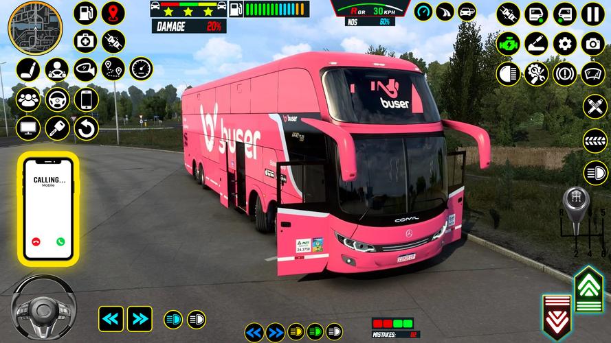 Bus Games 2023 Coach Bus Game Screenshot 2