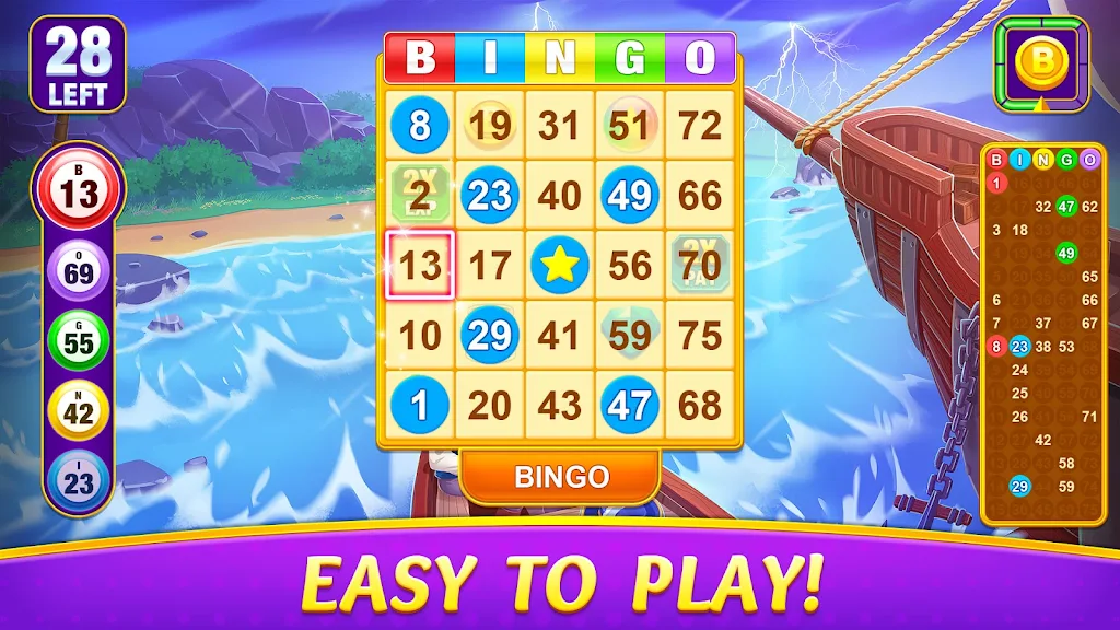 Bingo Alpha - Offline Games Скриншот 2