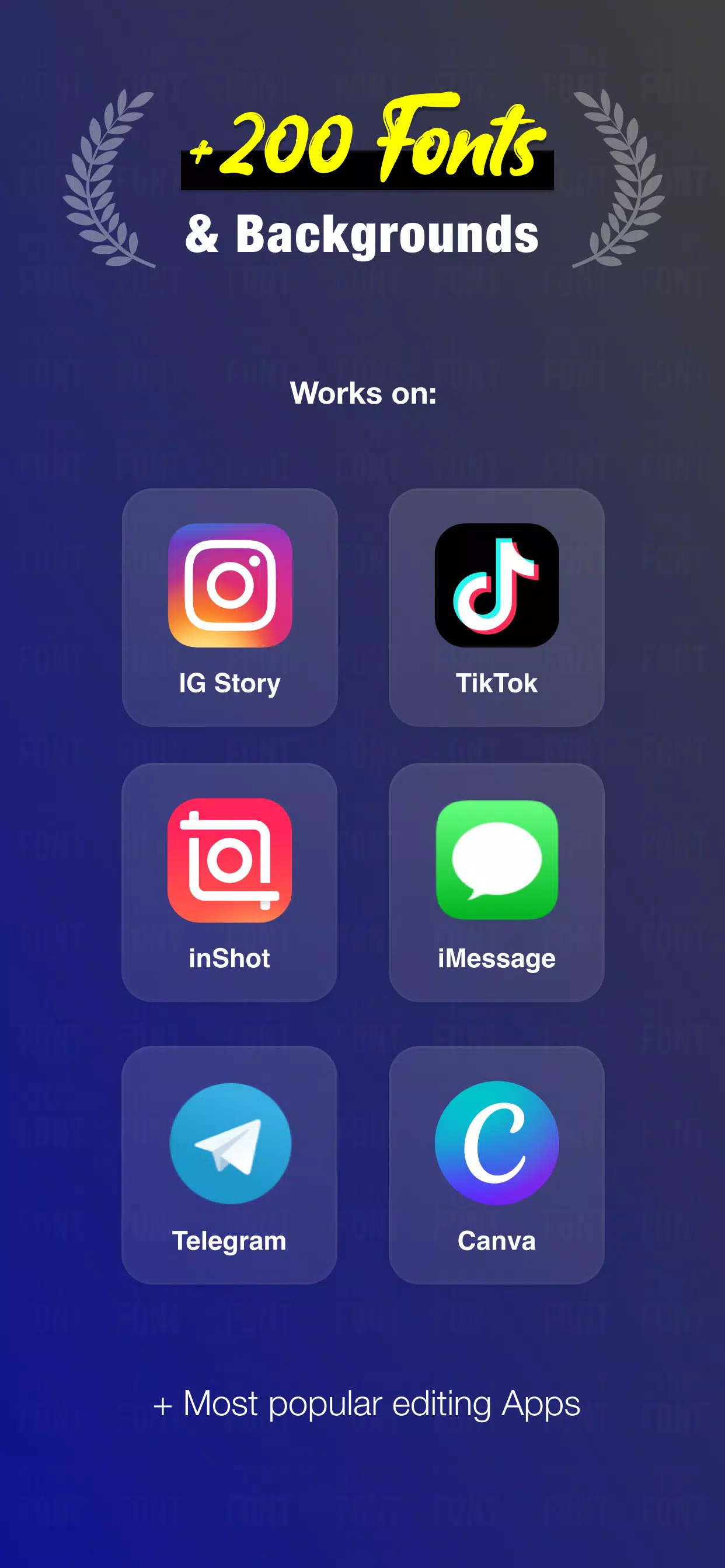 StoryFont for Instagram Story Captura de pantalla 2