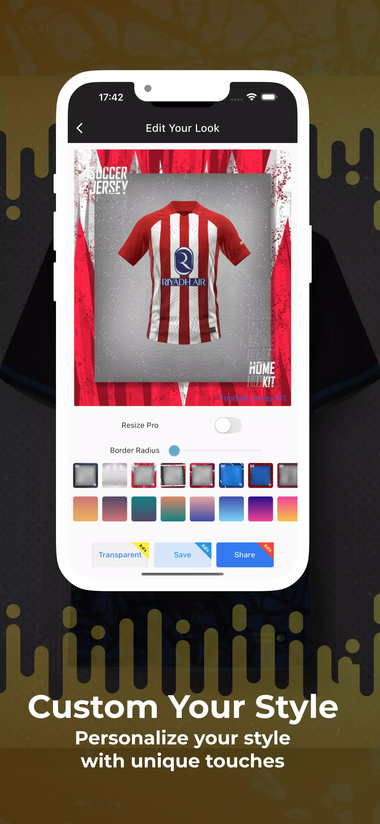 Football Jersey Kit Creator Скриншот 3