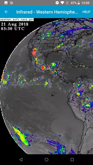 Simple Satellite Weather Loops 스크린샷 1