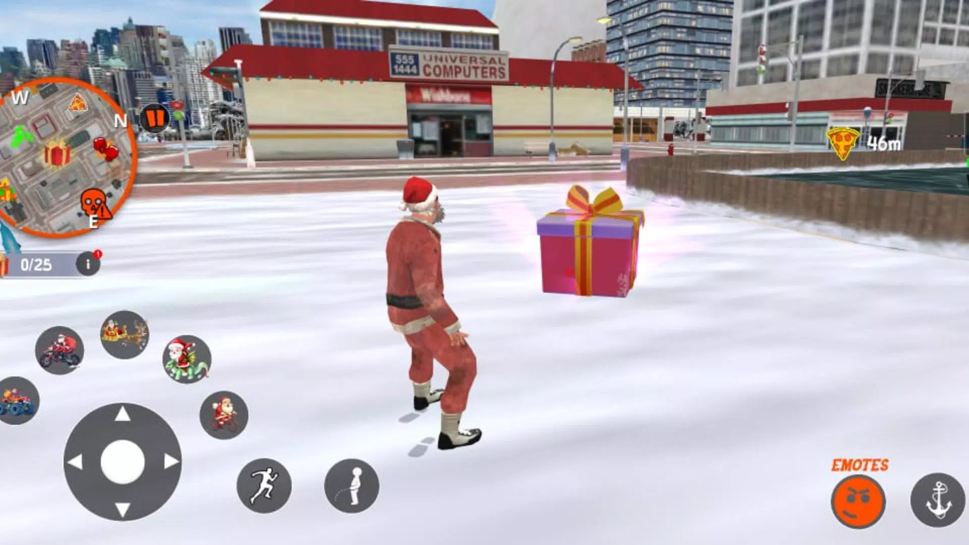 Schermata Gangster Santa Openworld Game 3