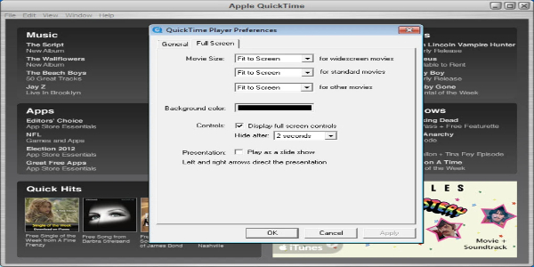 QuickTime ภาพหน้าจอ 2