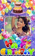 Birthday Photo Frames & Editor ภาพหน้าจอ 2