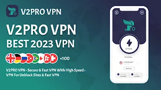 V2 Pro - v2ray VPN Captura de pantalla 1