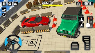 Jeep Parking Game - Prado Jeep Capture d’écran 2