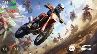 Motocross Beach Bike Games 3D Schermafbeelding 3