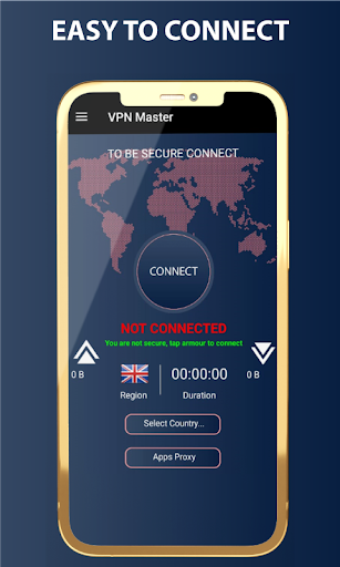 VPN Proxy Master Safe & secure ဖန်သားပြင်ဓာတ်ပုံ 2