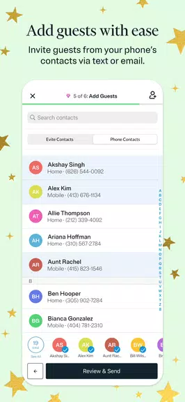 Evite: Email & SMS Invitations Tangkapan skrin 2