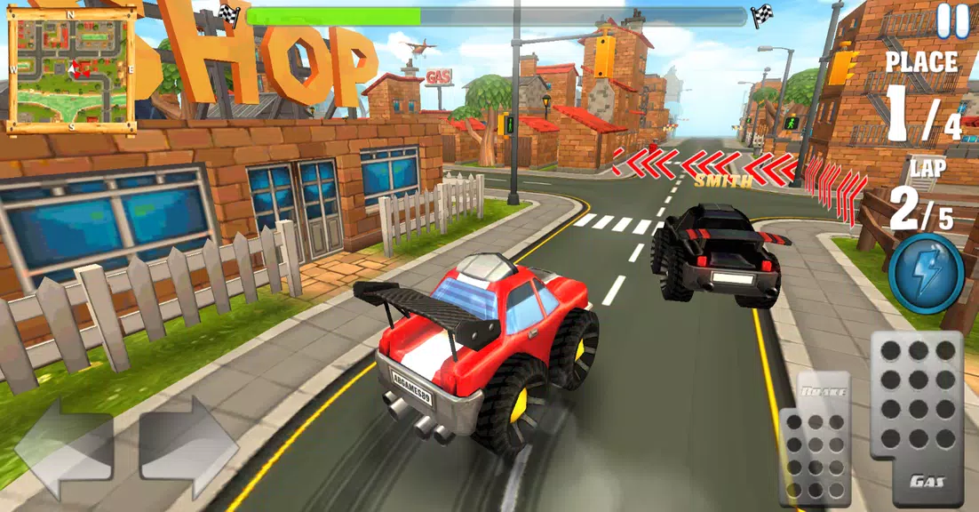 Cartoon Hot Racer 3D Скриншот 4