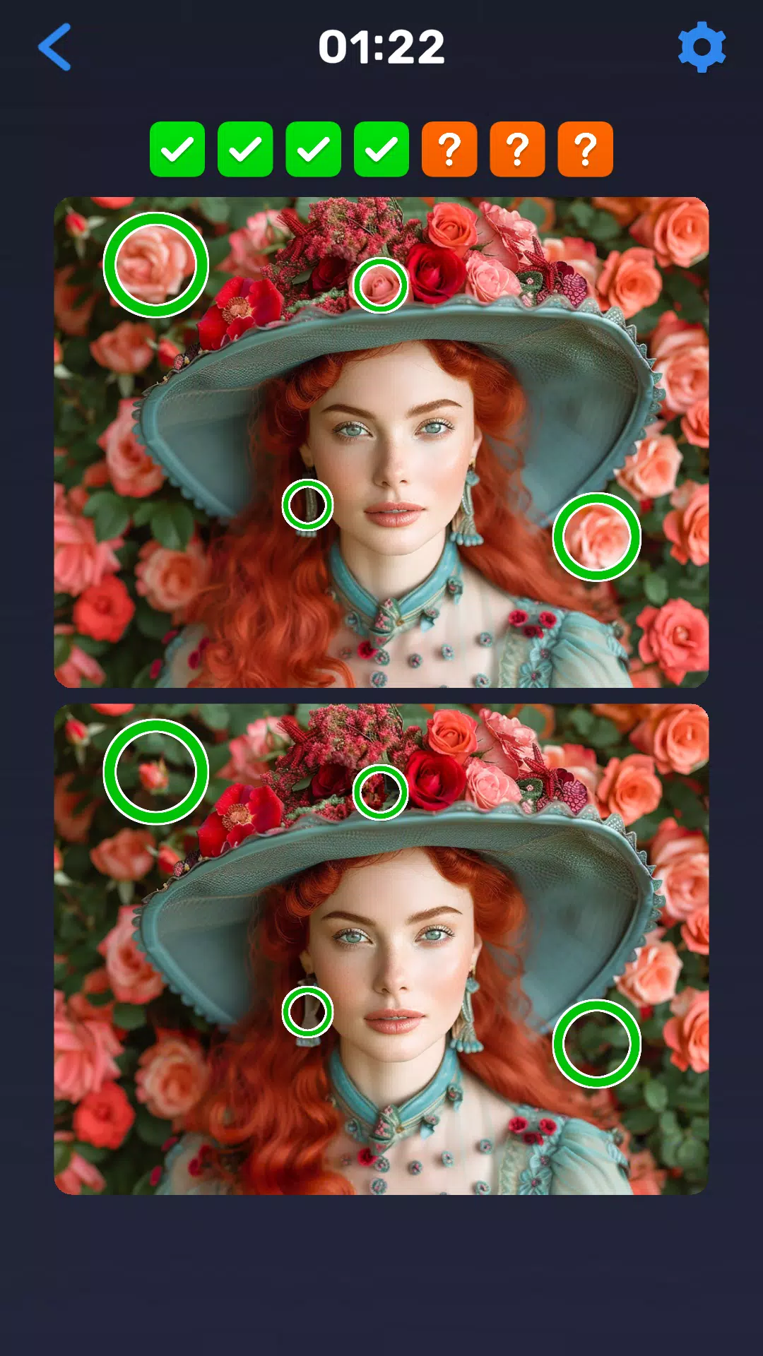 Find the Difference Eye Puzzle Скриншот 2