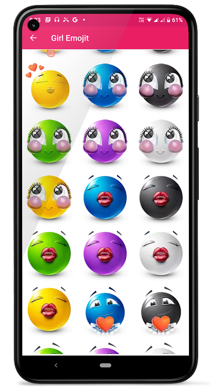Kiss Me Love Stickers: Kiss Me Wallpaper ဖန်သားပြင်ဓာတ်ပုံ 2