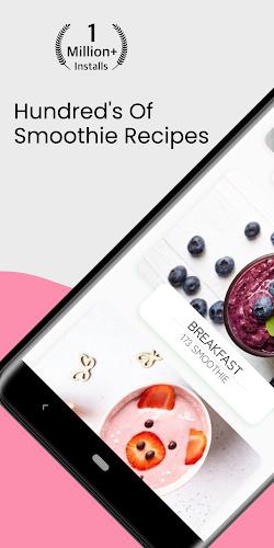 500+ recettes de smoothies Capture d’écran 1