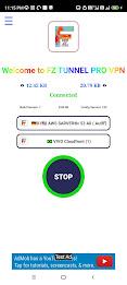 FZ TUNNEL PRO_Sucure Fast VPN Tangkapan skrin 4