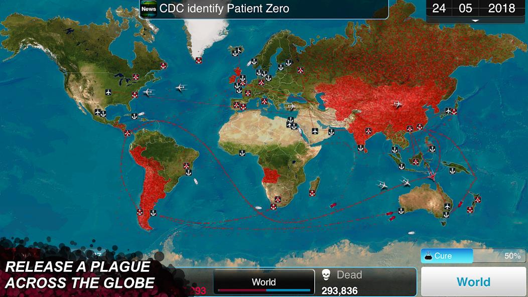 Schermata Plague Inc. Mod 2