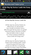 Worship and Praise Lyrics Schermafbeelding 4