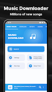 Music Download Mp3 ภาพหน้าจอ 1