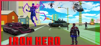 Spider Hero vs Iron Avenger Ảnh chụp màn hình 2