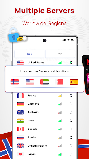 Norway VPN: Get Norway IP Ekran Görüntüsü 2