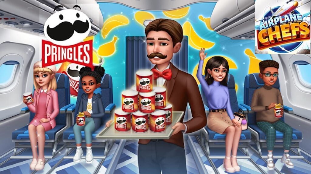 Pringles与飞机厨师合作伙伴关系飙升至新的高度