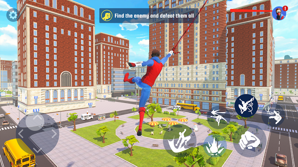 Spider Fighting: Hero Game Screenshot 1