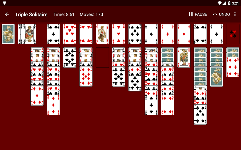 Triple Solitaire スクリーンショット 1