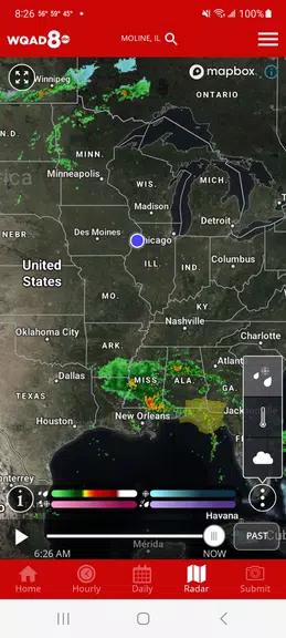 WQAD Storm Track 8 Weather स्क्रीनशॉट 2