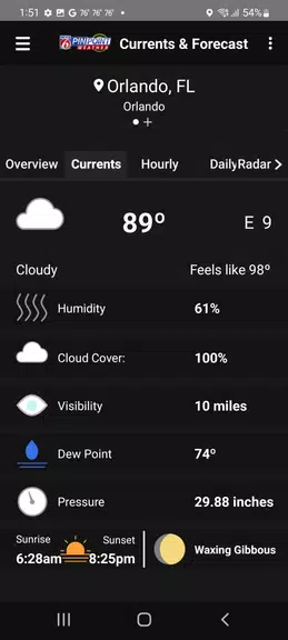 News 6 Pinpoint Weather - WKMG 스크린샷 3