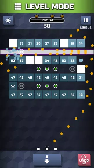 Bricks breaker(Shoot ball) Screenshot 3