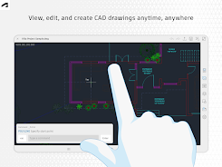 AutoCAD - DWG 편집기 스크린샷 1