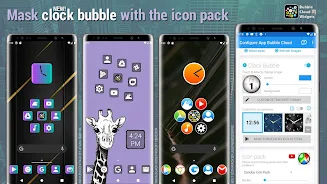 Bubble Cloud Widgets + Folders Capture d’écran 3