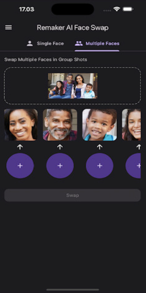 Remaker AI Face Swap Mod स्क्रीनशॉट 1