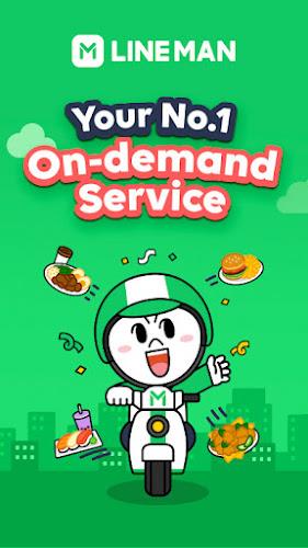 LINE MAN - Food, Shop, Taxi应用截图第1张