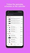 MyShows — TV Shows tracker スクリーンショット 1
