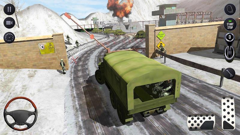 Army Delivery Truck Games 3D Screenshot 4