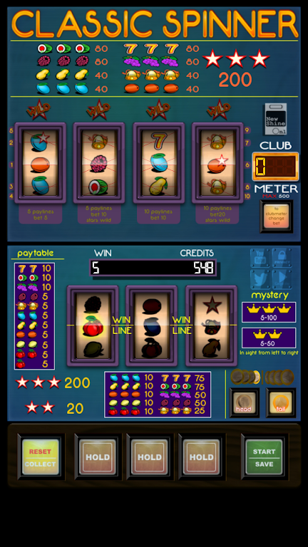 Free Slot Machine Classic Spinner Captura de tela 3