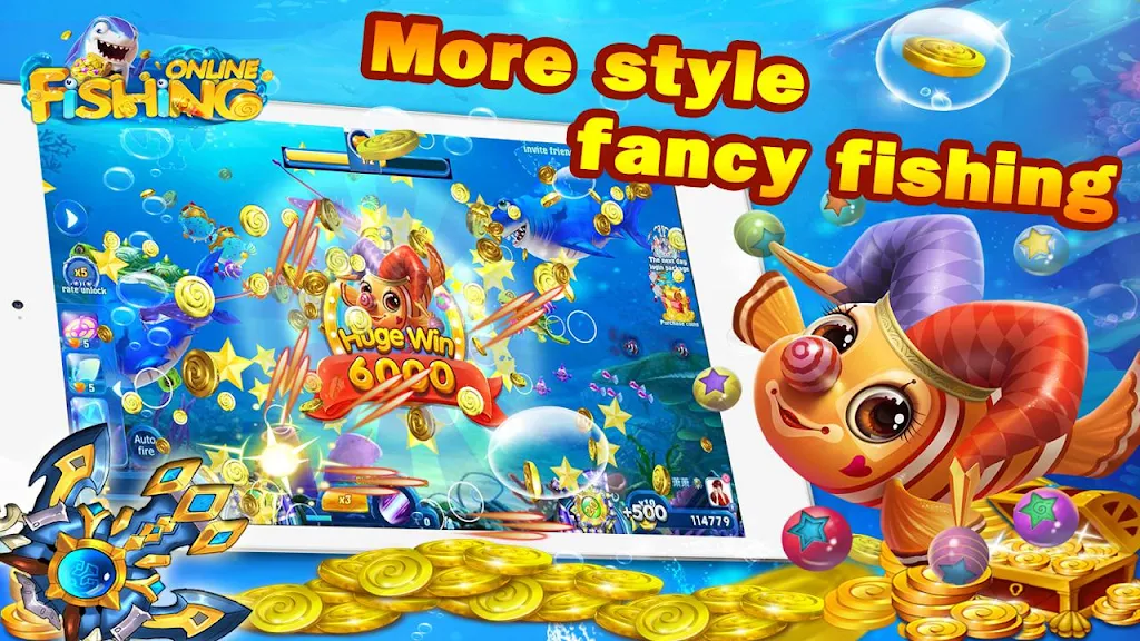 Fishing Online: Classic fish machine, free game应用截图第3张
