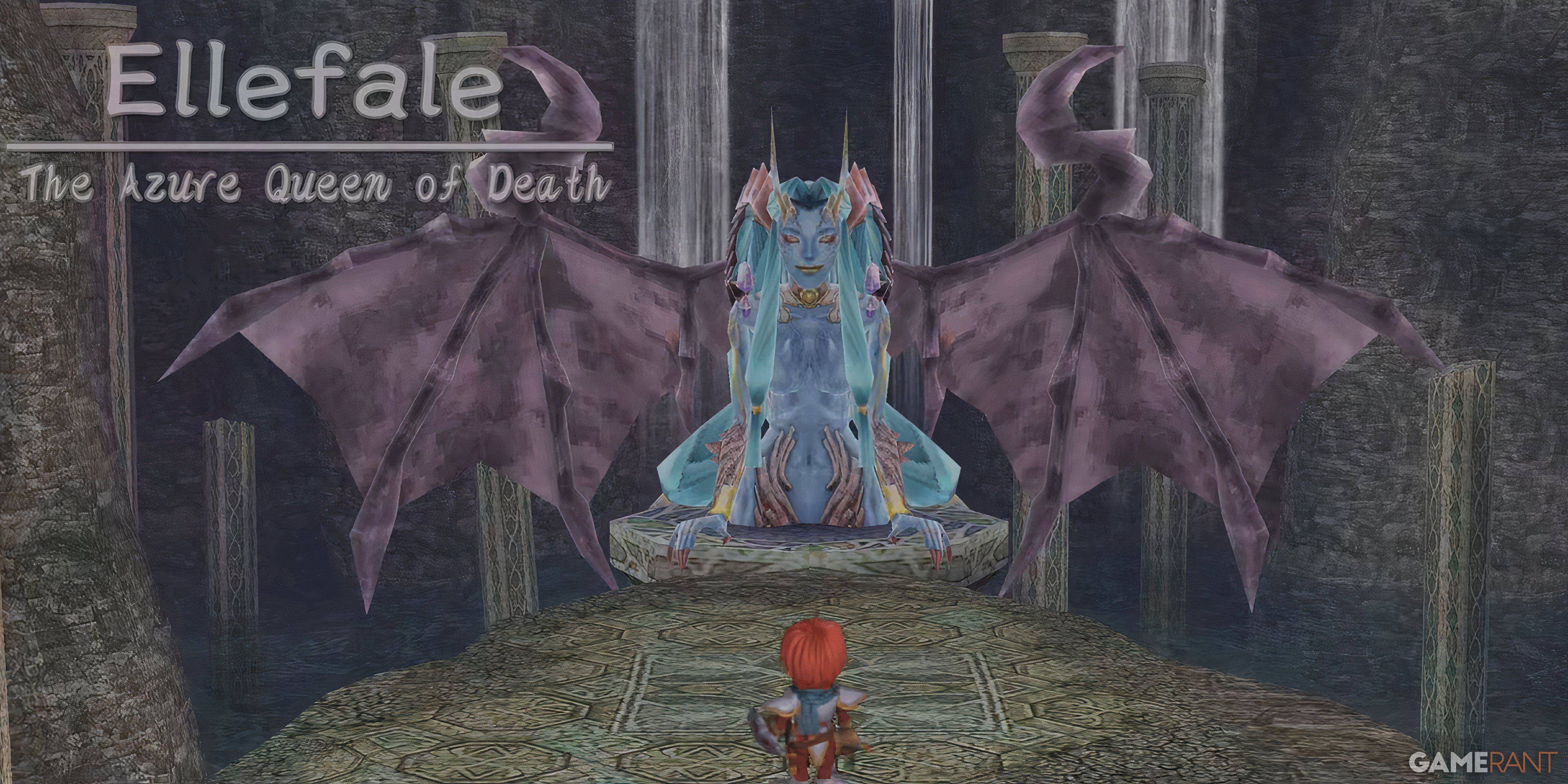 데스 보스의 Azure 여왕 인 Ellefale