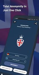 VPN UK: Fast VPN with Adblock ภาพหน้าจอ 1