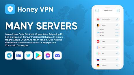 Honey VPN - Fast & Secure 스크린샷 3