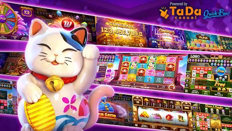 Neko Fortune Slot-TaDa Games स्क्रीनशॉट 1