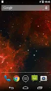 Galaxy Nebula Live Wallpaper स्क्रीनशॉट 3