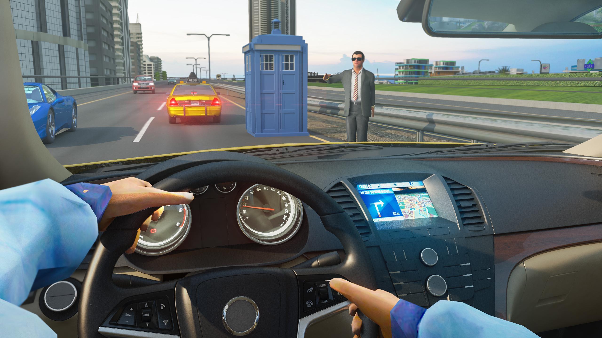 US City Taxi Games - Car Games Zrzut ekranu 4