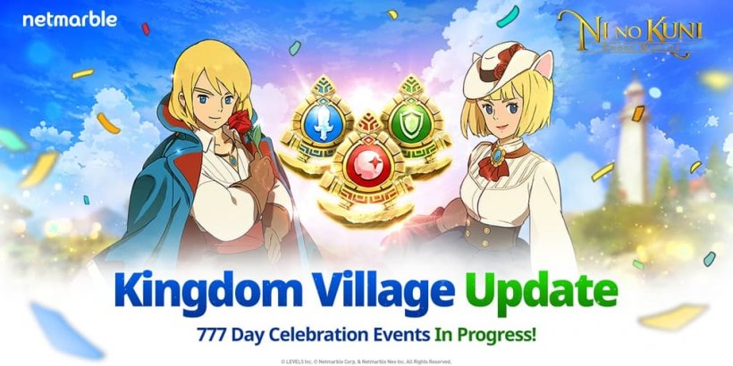 Ni No Kuni : Cross Worlds는 특별 업데이트 및 이벤트로 777 일입니다.