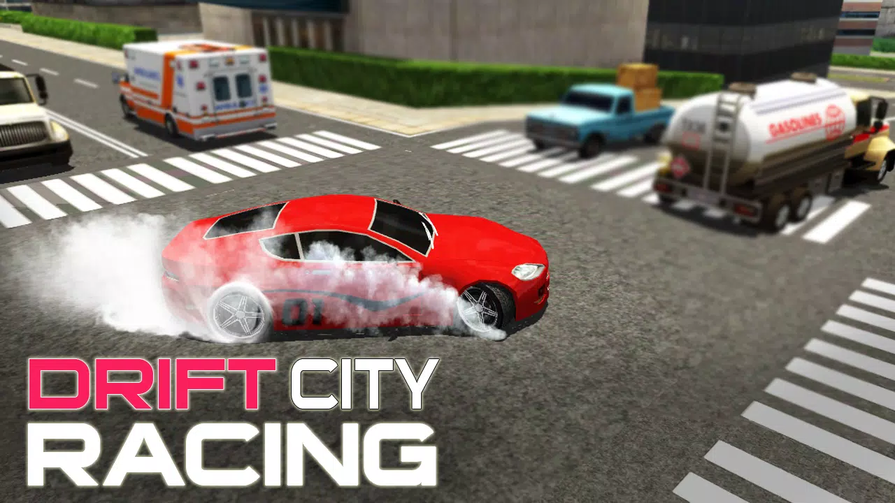 Drift Car City Traffic Racing Schermafbeelding 4