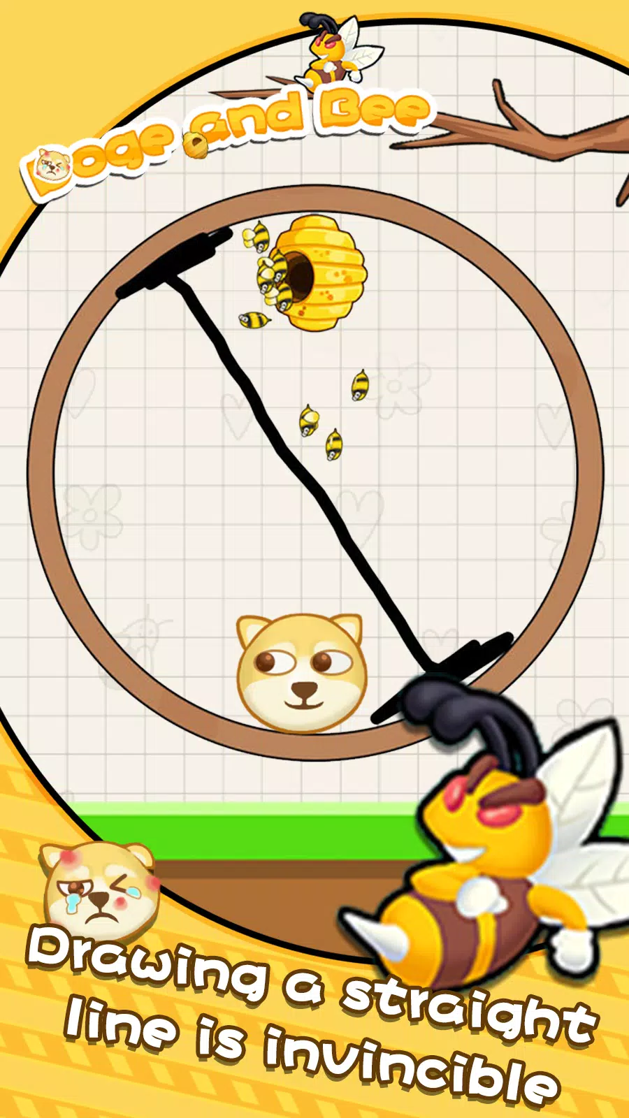 Doge and Bee Скриншот 1